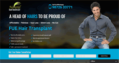 Desktop Screenshot of hairtransplant-chennai.com
